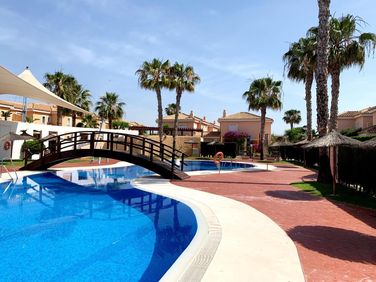 Ferienwohnung Bahari Marinas - Tu Duplex Con Jardin Privado! Vera Exterior foto