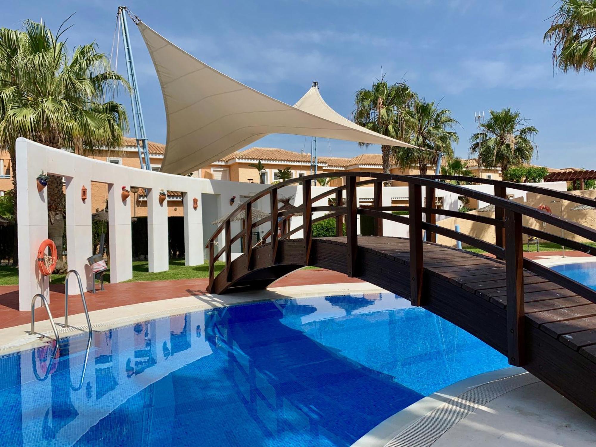 Ferienwohnung Bahari Marinas - Tu Duplex Con Jardin Privado! Vera Exterior foto