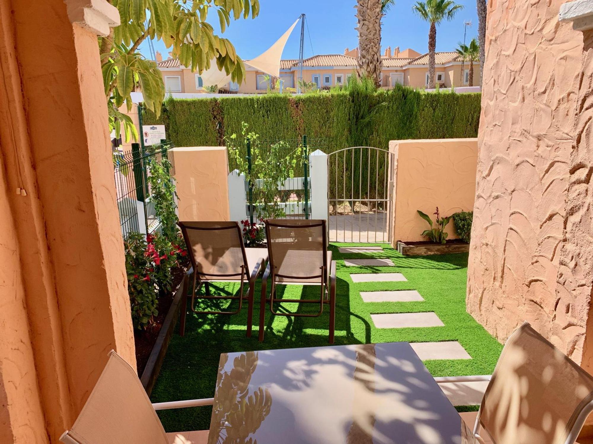 Ferienwohnung Bahari Marinas - Tu Duplex Con Jardin Privado! Vera Exterior foto